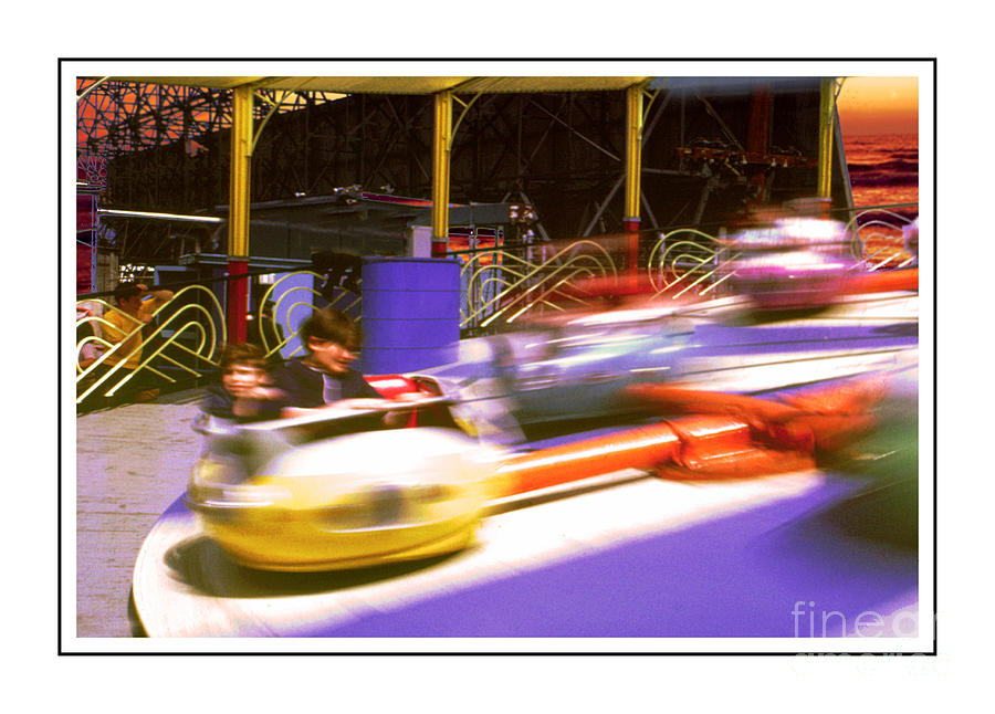 Amusement park Ver 4 Photograph by Larry Mulvehill