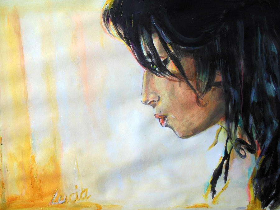 Amy Winehouse Painting - Amy - Hidden Treasures by Lucia Hoogervorst