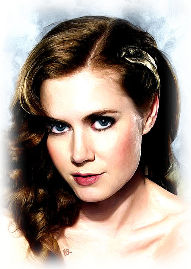 Amy Adams Painting by Paul Quarry - Fine Art America