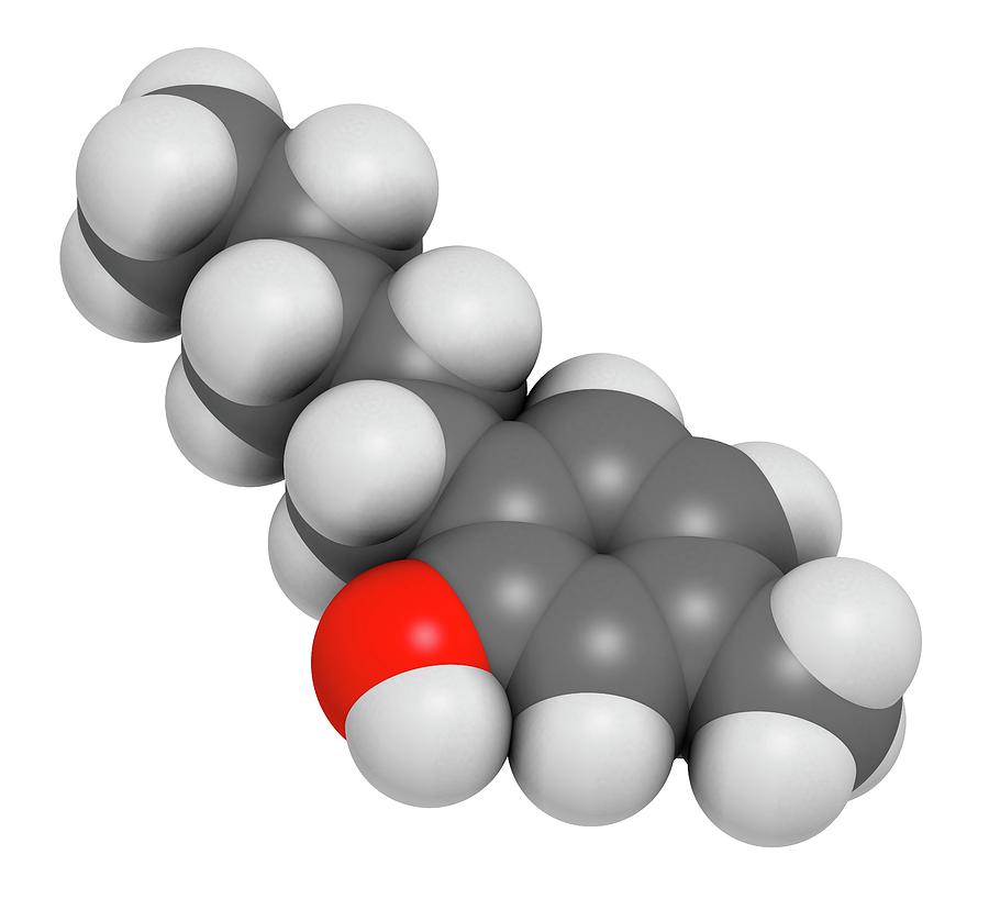 Amylmetacresol Antiseptic Drug Molecule Photograph by Molekuul - Pixels