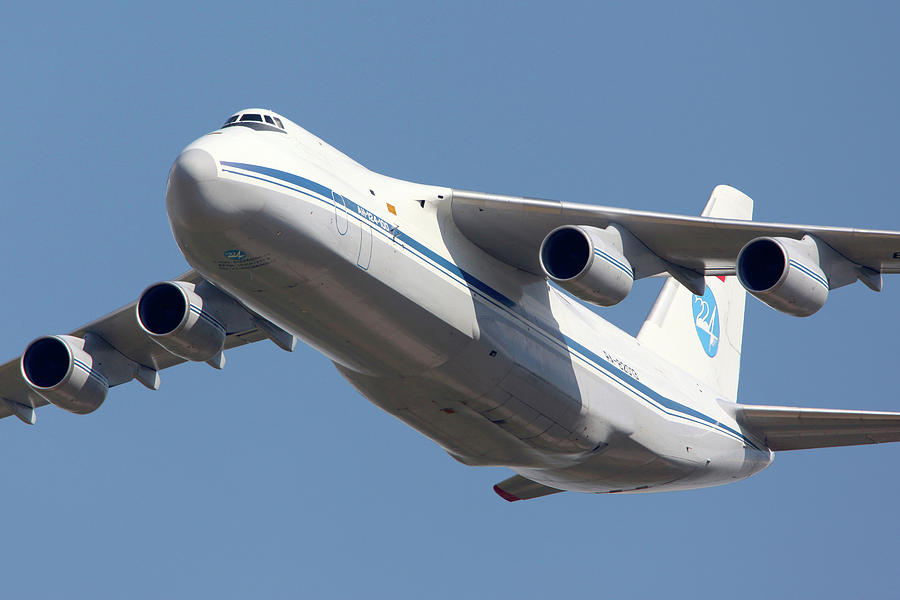 An-124 Ruslan Transport Airplane Photograph by Artyom Anikeev - Fine ...