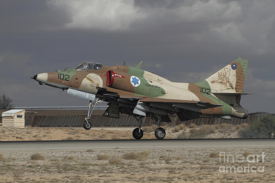 An A-4n Ayit Of The Israeli Air Force Photograph