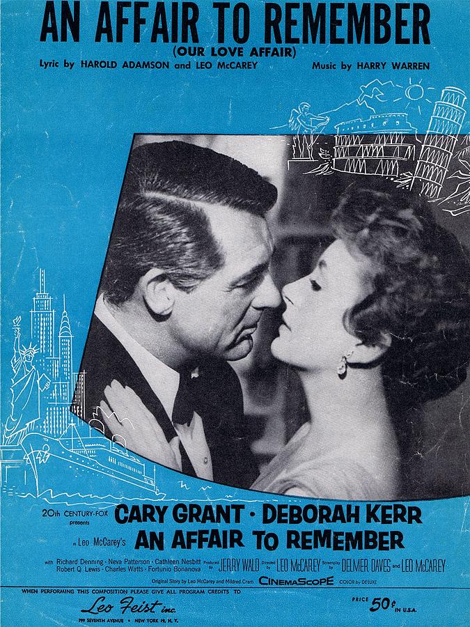 Cary Grant Photograph - An Affair to Remember by Mel Thompson