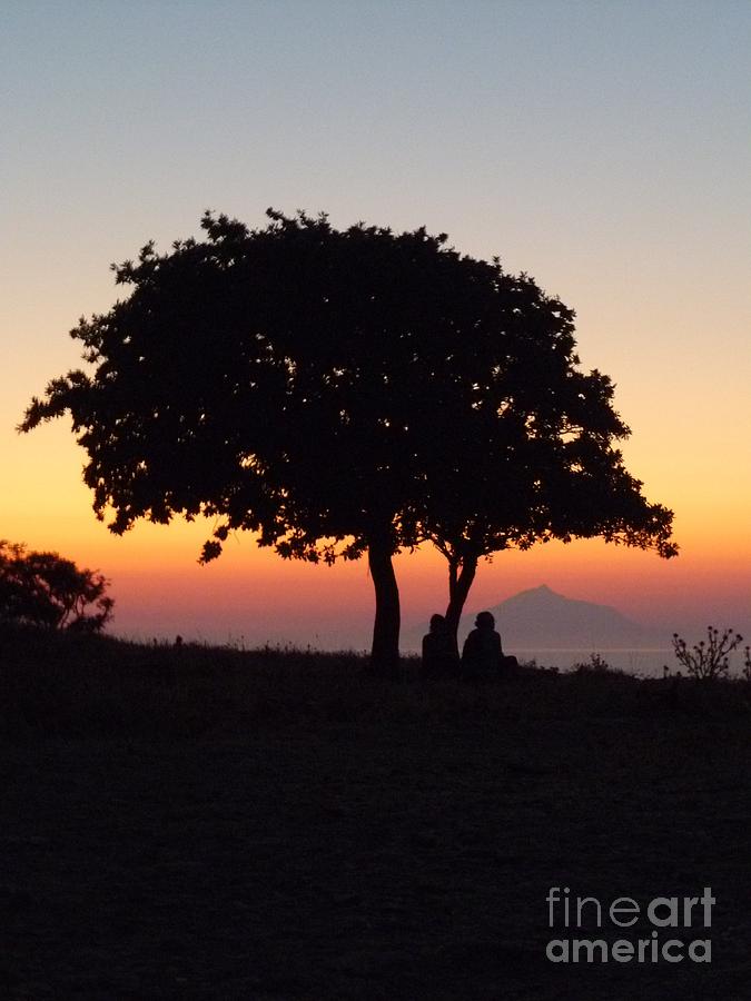 Sunset Photograph - An African Sunset by Vicki Spindler