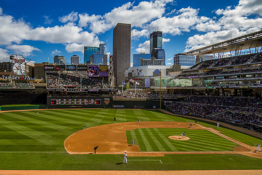 An Afternoon At Target Field Photograph