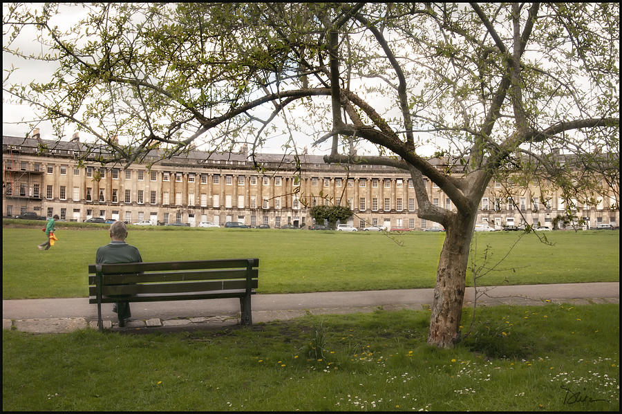 An Afternoon Near the Royal Crescent Photograph by Peggy Dietz