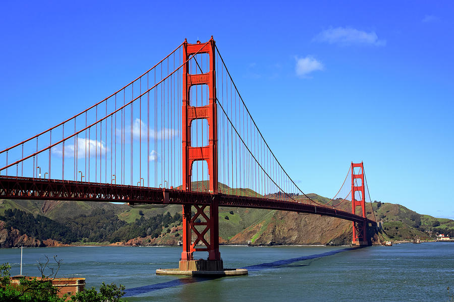 An Afternoon Shot Of The Golden Gate Photograph by Espiegle
