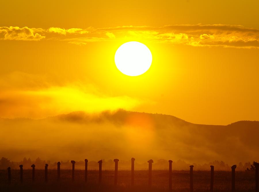 An Alberta Sunrise Photograph by Jeff Swan