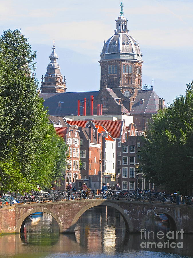 An Amsterdam Morning Photograph by Suzanne Oesterling