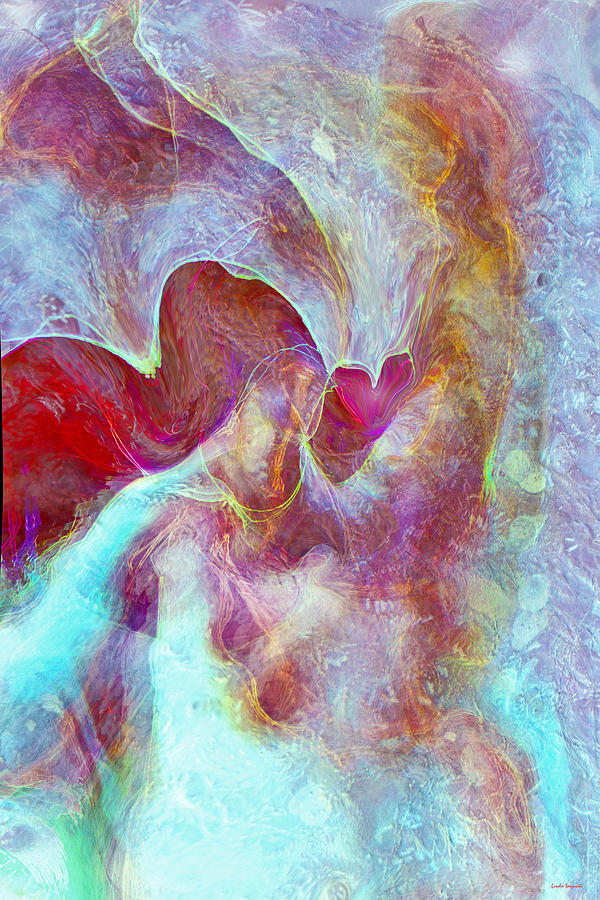 An Angels Love Digital Art by Linda Sannuti