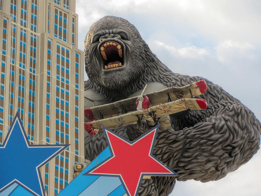 An Angry King Kong Photograph by Kathy Clark