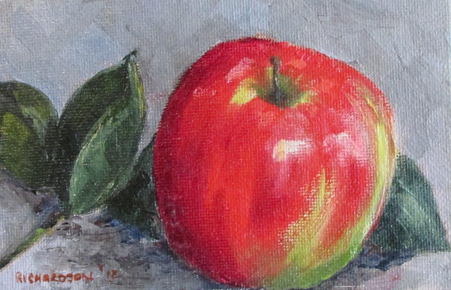 An Apple A Day Painting by Susan Richardson