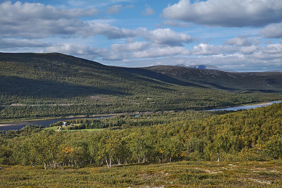 An Arctic River Valley Photograph by Pekka Sammallahti