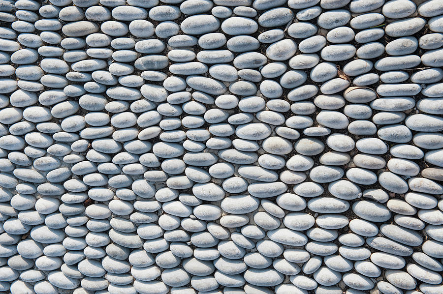 Nature Photograph - An Arrangement Of Smooth Stones by Mark Gerum