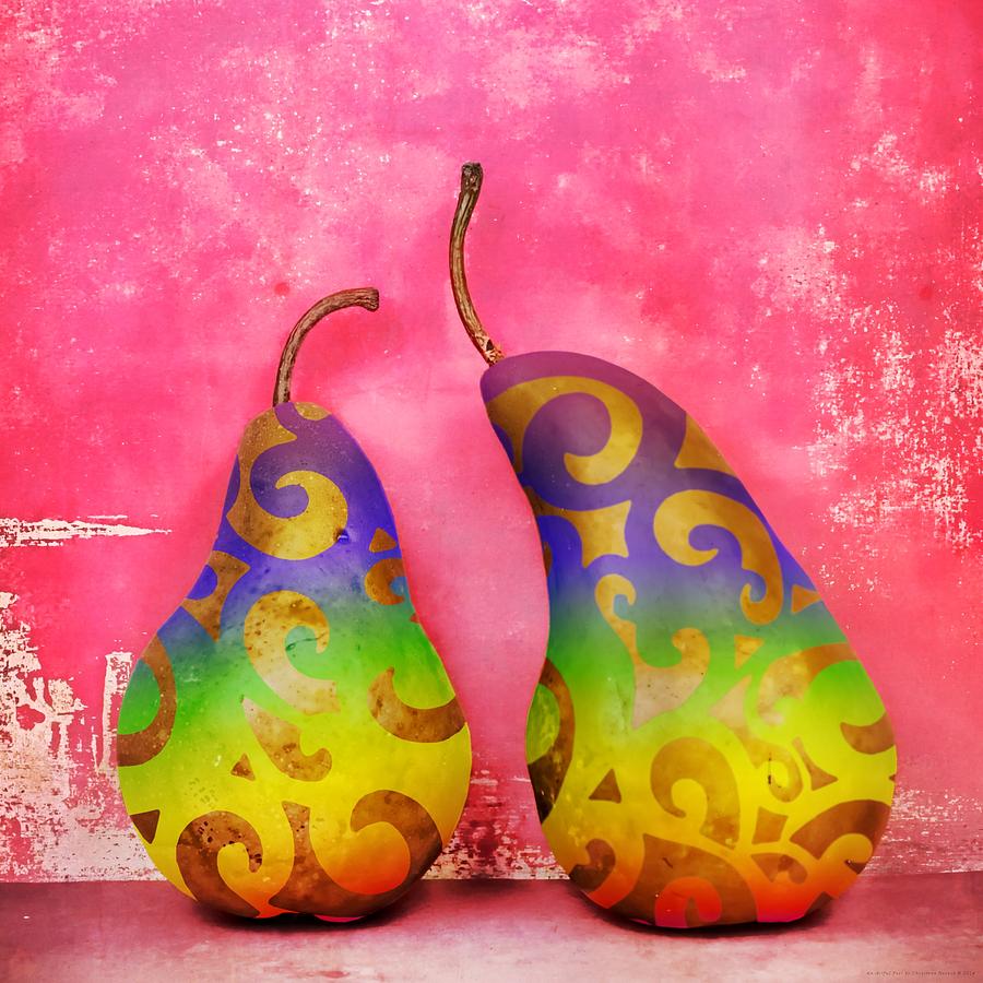 An Artful Pear Photograph by Chrystyne Novack
