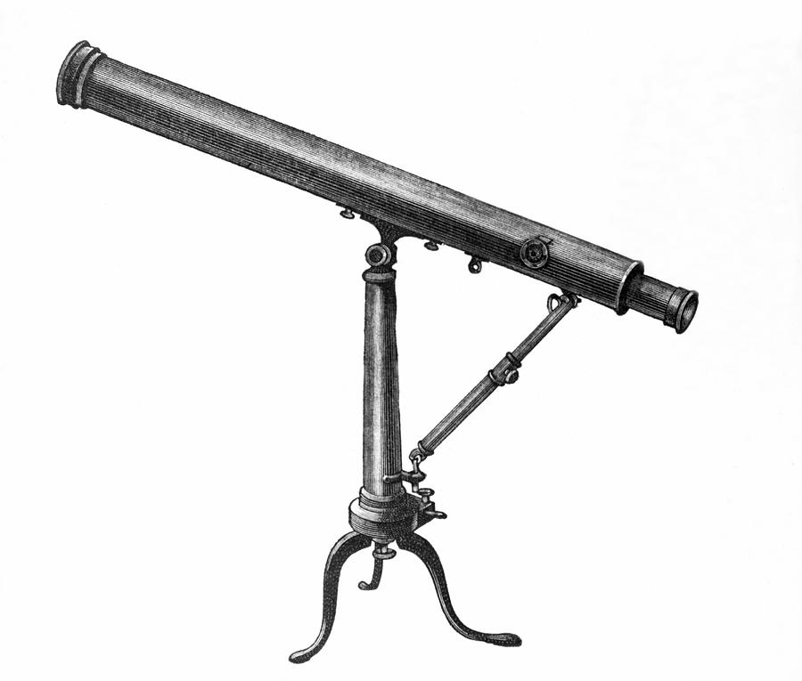 An Early Telescope Photograph by Underwood Archives