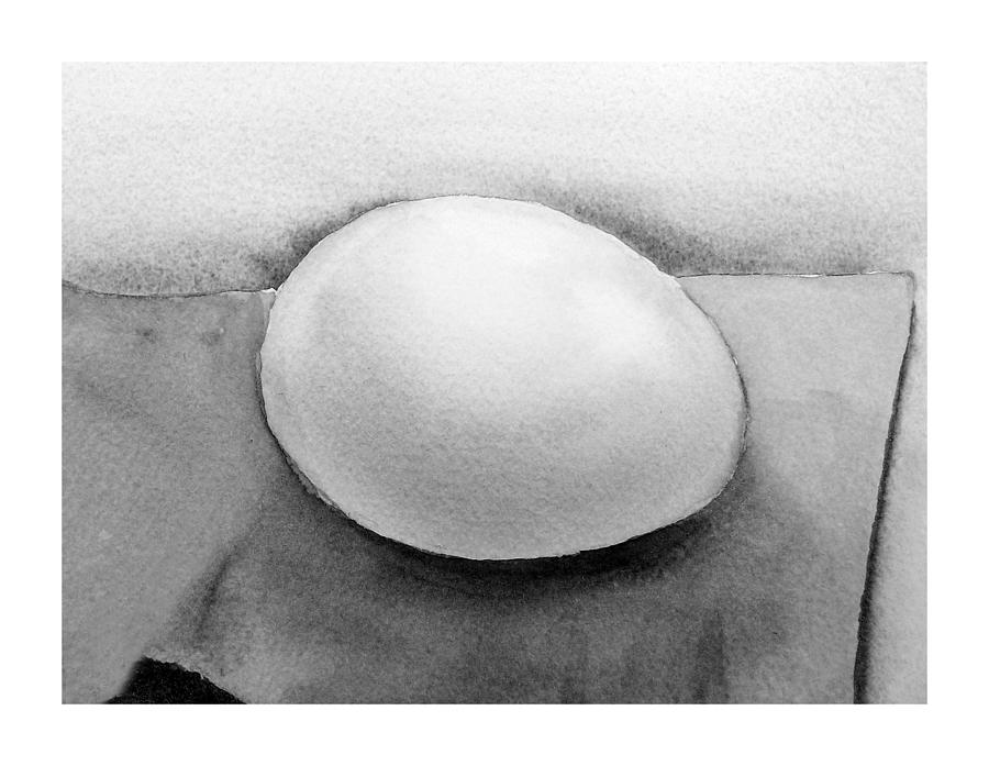 An Egg Study Four Painting by Irina Sztukowski