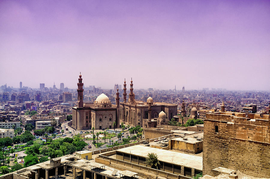 An Elevated View Of The City Of Cairo Photograph by Audun Bakke Andersen