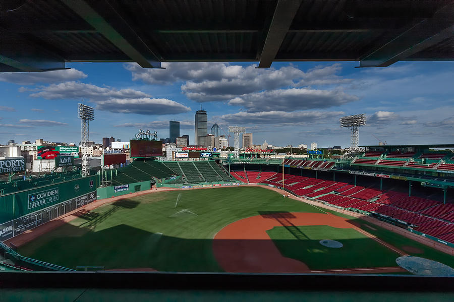An Evening at Fenway Park Photograph by Tom Gort