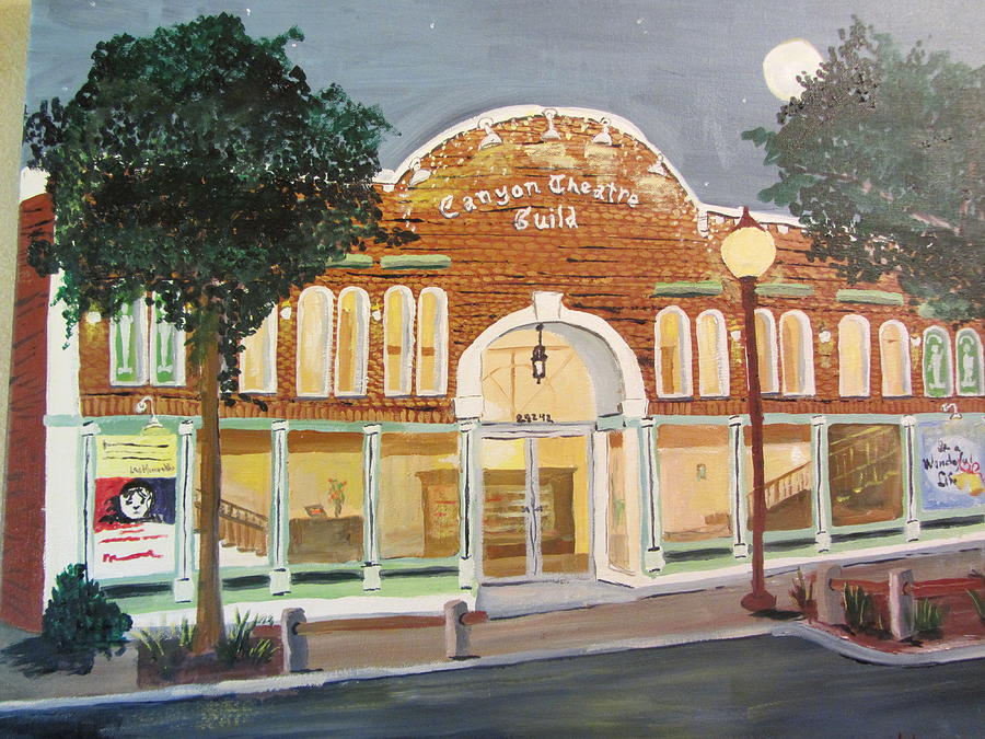 An Evening at the Theatre Painting by Dody Rogers