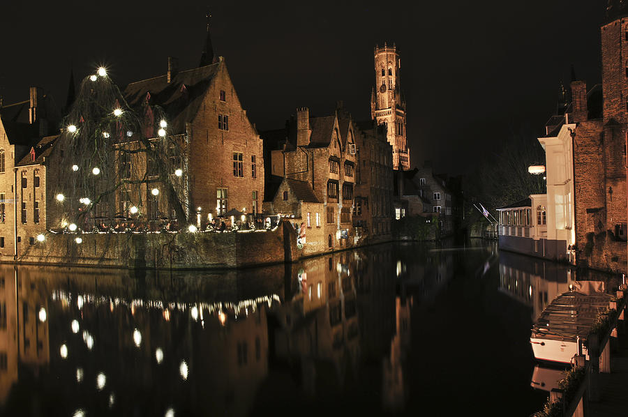 An Evening in Bruges Photograph by Brian Kamprath