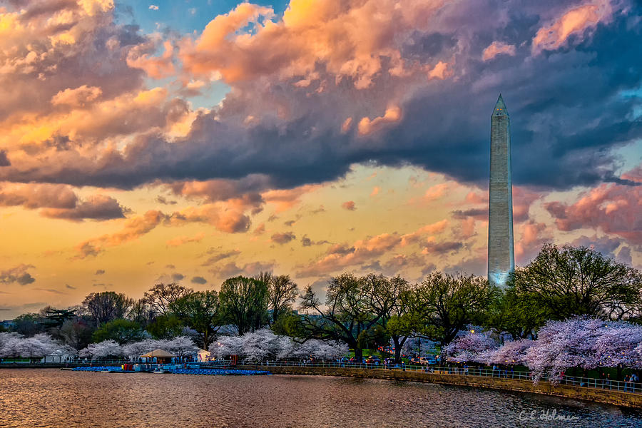 An Evening In DC Photograph by Christopher Holmes