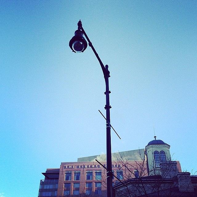 Boston Photograph - An Eye In The Sky. Your Liberty Under by Khamid B