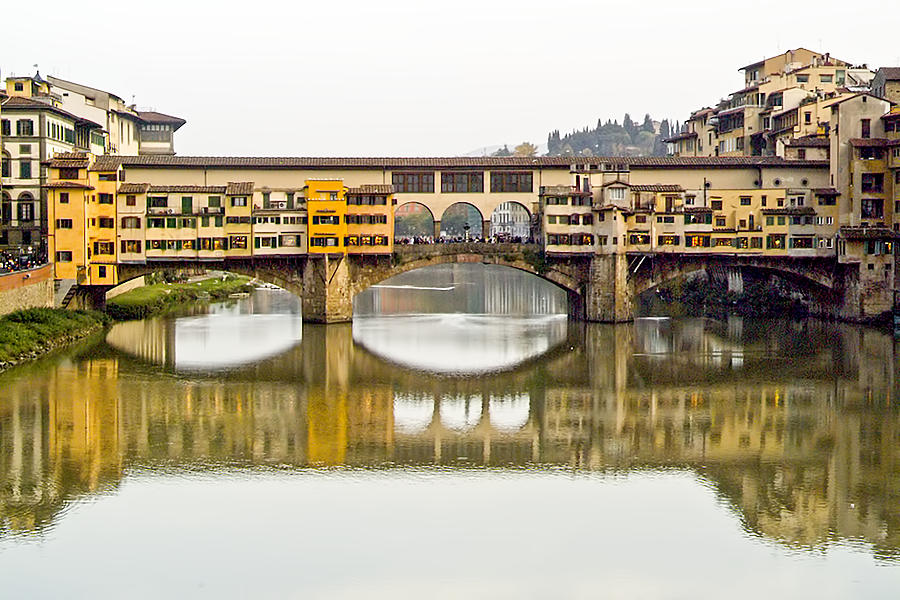 An Icon of Florence -Ponte Veccio by Michael Flood An Icon of Florence -Ponte Veccio by Michael Flood
