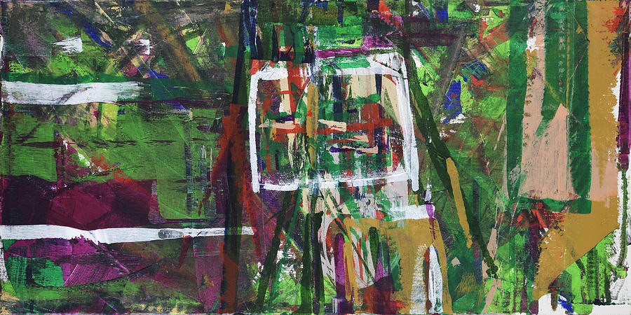 Abstract Painting - An Idea in Steve Jobs Head Circa 1975 by Rick Doehring