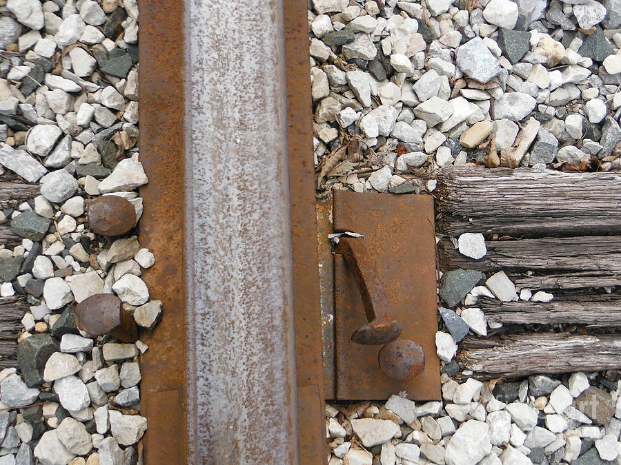 An Inspection Failure Of Train Tracks 5 Photograph by Paddy Shaffer