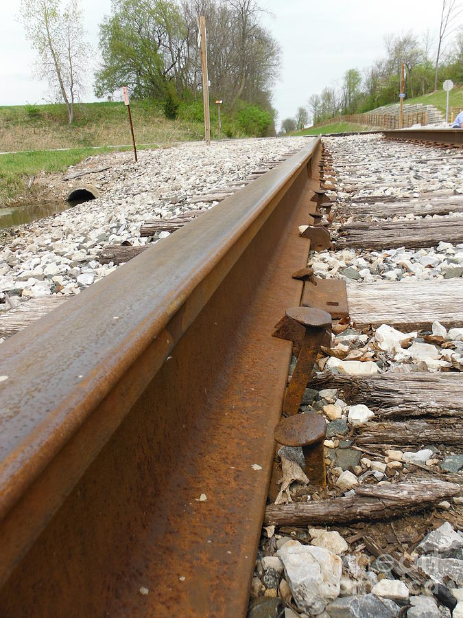 An Inspection Failure Of Train Tracks 6 Photograph by Paddy Shaffer