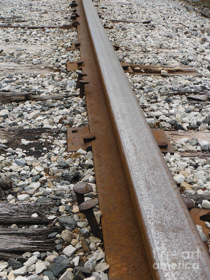 An Inspection Failure Of Train Tracks 7 Photograph by Paddy Shaffer