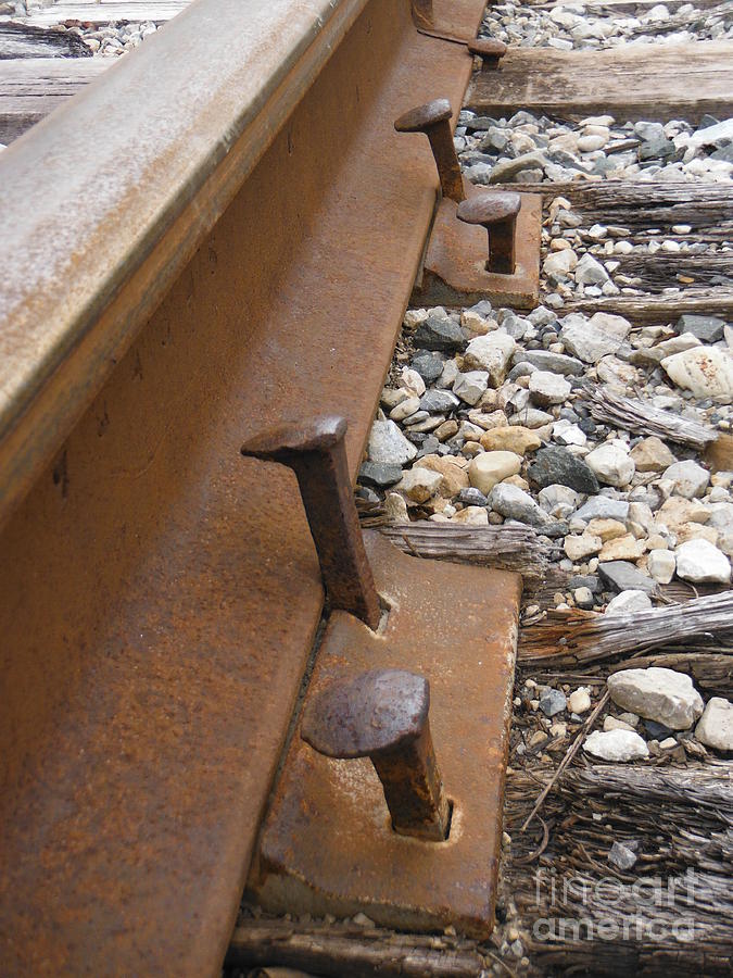 An Inspection Failure Of Train Tracks 8 Photograph by Paddy Shaffer