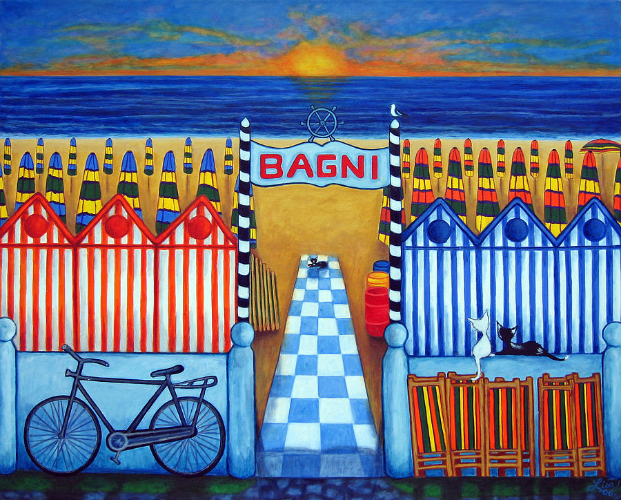 Lisa Lorenz Painting - An Italian Summers End by Lisa Lorenz Lisa Lorenz Painting - An Italian Summers End by Lisa Lorenz