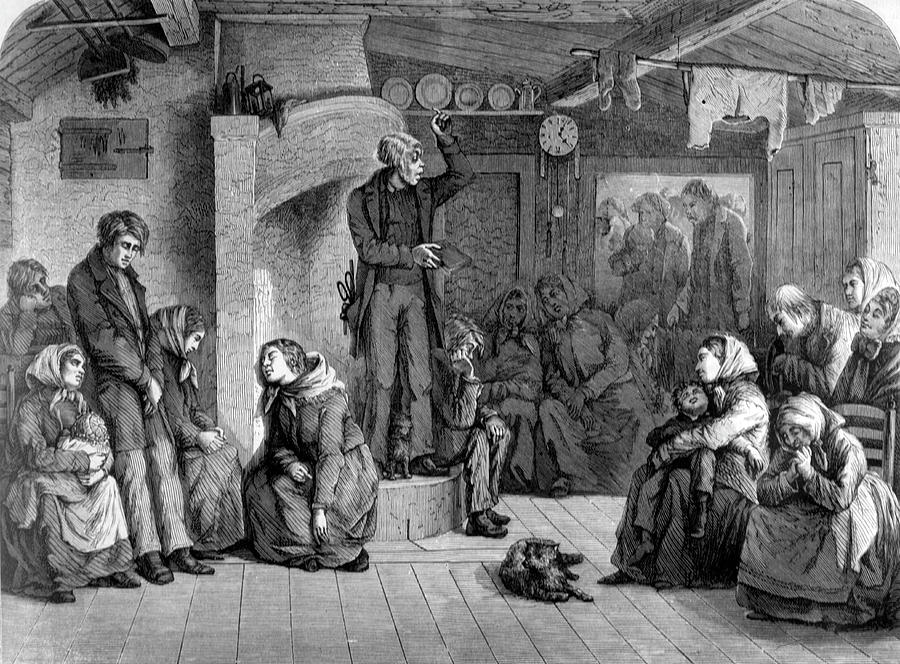 An Itinerant Preacher In The Swedish Drawing by Mary Evans Picture ...