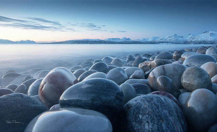 Pebbles Photograph - An Ocean Of Time by Ebba Torsteinsen Jenssen