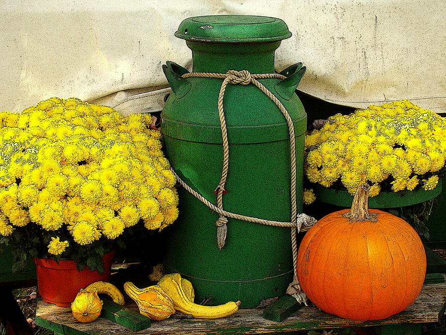 An October Still Life Photograph by Rodney Lee Williams