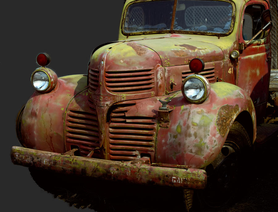 An Old Dodge Truck Photograph by Cathy Anderson