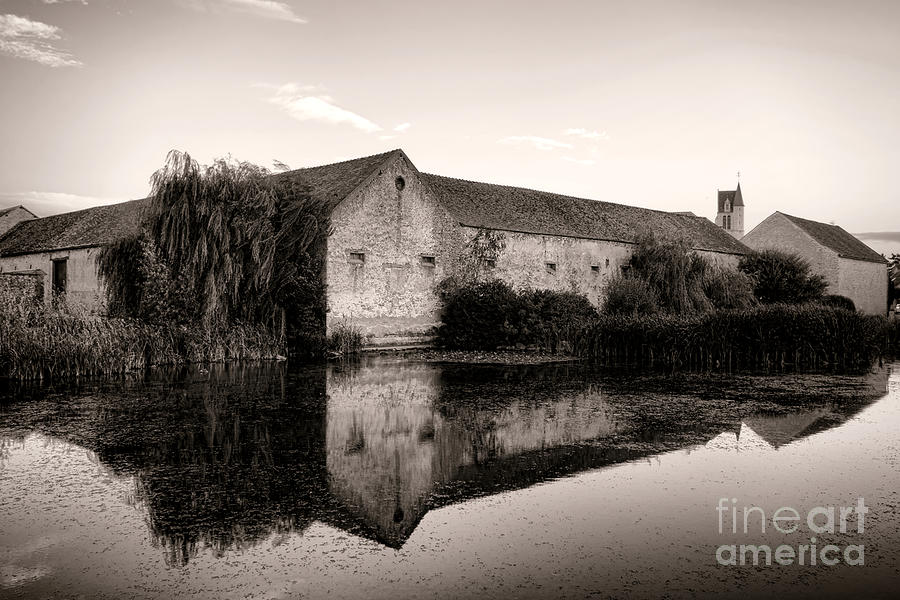 Farm Photograph - An Old Fortified Farm by Olivier Le Queinec