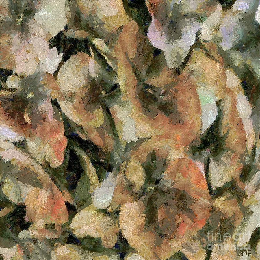An Old Hydrangea Painting by Dragica  Micki Fortuna