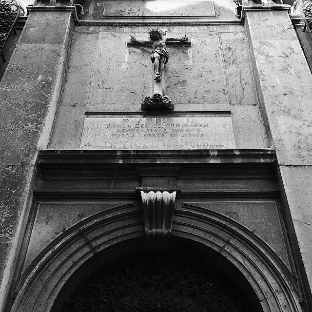 An Old Run Down Facade Of A Church In Photograph by David Calavitta