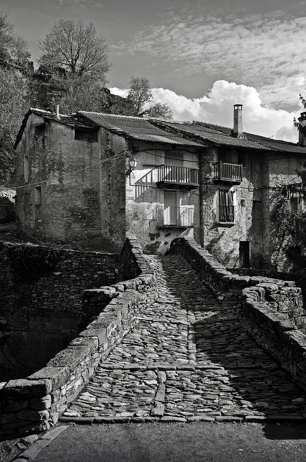 Romanesque Photograph - An old spanish town Puente de Montanana by RicardMN Photography