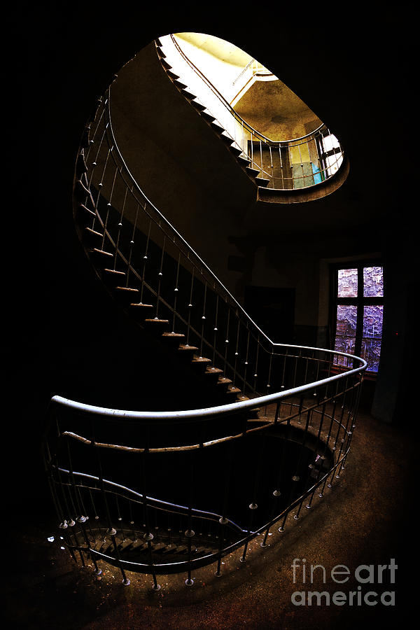 An Old Staircase Photograph by Jaroslaw Blaminsky