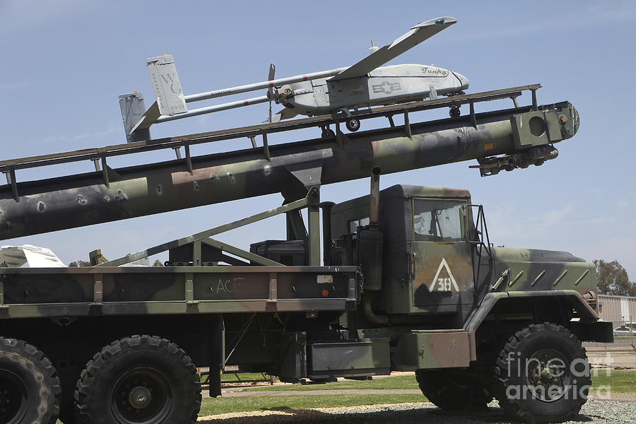 An Rq-2b Pioneer Uav On An M927 Photograph by Timm Ziegenthaler - Pixels