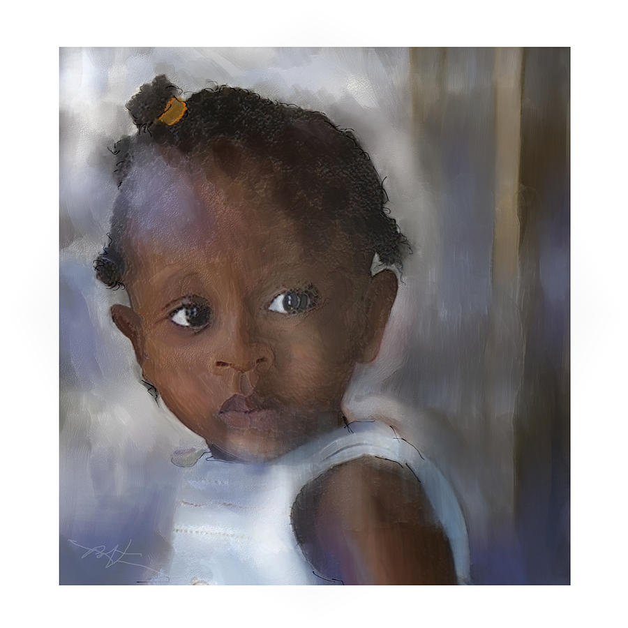 Portrait Painting - Ana  by Bob Salo