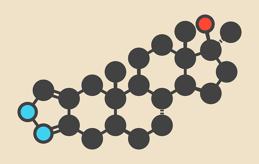 Anabolic Steroid Drug Molecule Photograph by Molekuul