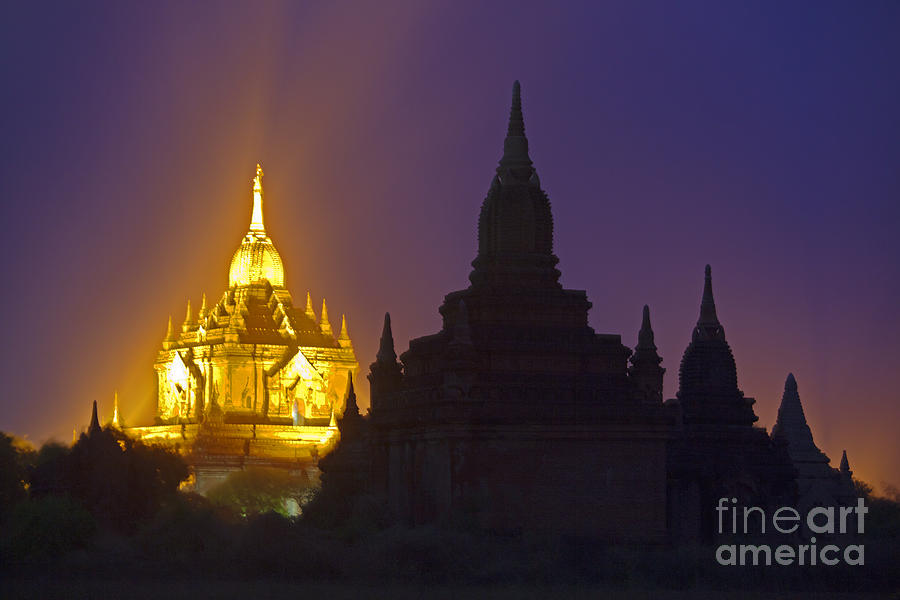 Anada Temple Bagan Myanmar Photograph by Craig Lovell