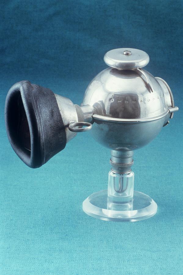 Still Life Photograph - Anaesthetic Ether Inhaler by Science Photo Library