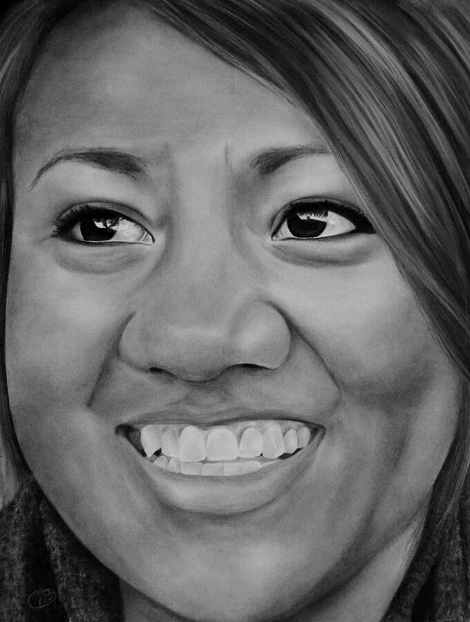 Anaise Drawing by Jessica Tookey