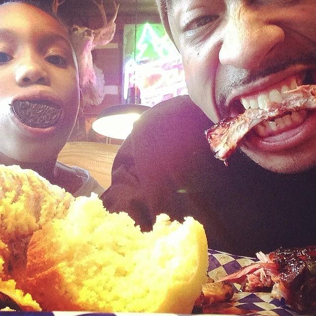 Foodie Photograph - @anaisra Your Child! #barbecue 
#igers by Nathan Savage